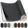 Fabric Repair Tape, Self-Adhesive Couch Patch for Furniture, Cloth | Suede, Self-adhesive, quick repair, strong stick, large size, couch repair patch, furniture repair tape, cut to size - color: Suede Dark Grey, size: 17X158 Inch