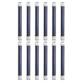 uxcell 12Pcs Metal Internal Flex Frame, 15cm/5.9" Coin Purse Frame Handbag Hinges Clip for Wallet Bag DIY Craft Sewing Purse Making, Silver - size: 5.9"