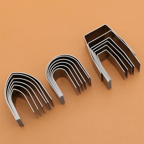 19 PCS Leather Cutter Tool Set, 18 PCS Punch Tools With Perforated Matting, Cutting Dies, Hole Punch Kit for DIY Crafts - style: 19PCS