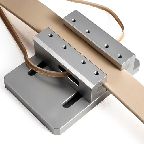 SiiRo Leather Edge Trimmer, Belt Side Leather Edger Tool, Desktop Leather Edge Strap Beveler Machine for DIY Leather Working(4.5-6mm) - color: Large(4.5-6mm)