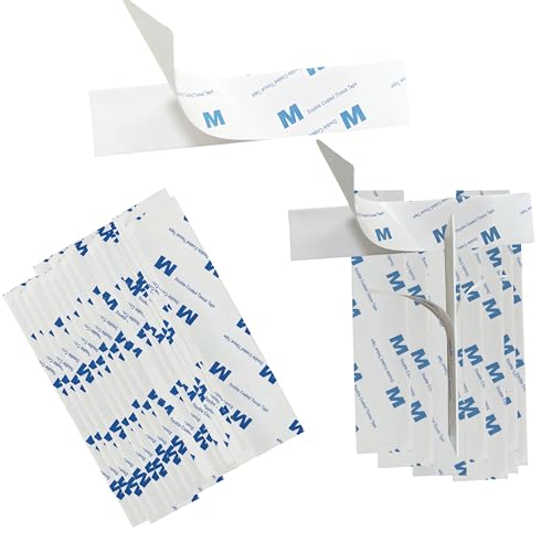 20 Pcs Double Sided EVA Foam Sticker use for Shelf Dividers Tape Interlocking Adhesive Pads,Heavy Duty Pre-Cut,Super-Sticky Strong Pads Rectangle Shape Waterproof for Walls Picture, Car