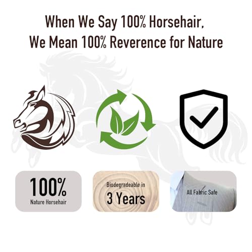 100% Horsehair Brush Professional Premium Horsehair Shoe Brush Dauber Applicators for Leather Shoes Boots Coats Purses Soft Horsehair with Curved Wood Handle for Grip Leather Shine Polish (3pcs) - style: 7" Brush 3pcs