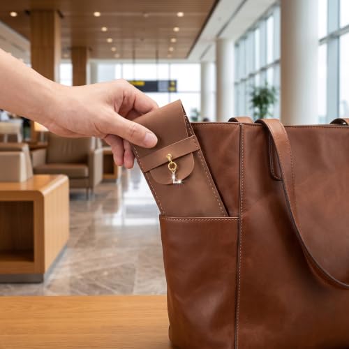 Personalized Initial PU Suede Pen Pouch - Office and Professional Storage Accessory, Ideal Gift for Coworkers (L) - color: L