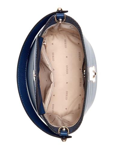 GUESS Women's Patsie Top Handle Bucket - color: Navy