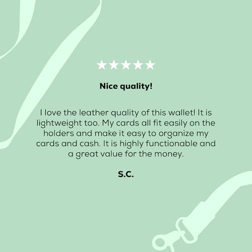 Elastic Card Holder Wallet for Women and Men, Genuine Leather Slim RFID Blocking Front Pocket Credit Card Holder, Cute Small Minimalist Wallet | Bloom - color: Bloom