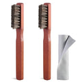Shoe Brush Shoe Polish Brush Horse Hair Brush for Leather Horsehair Shoe Brush Professional Shoe Polish Applicator