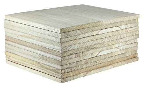 Tiger Claw Wood Breaking Board - Breakable Board in 12 mm Thickness (12 Board Pack)