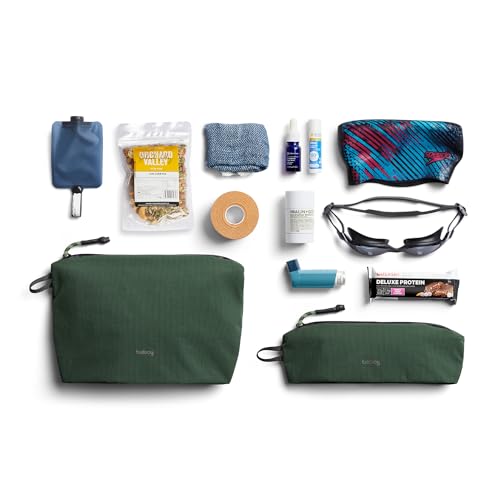 Bellroy Lite Pouch Duo (Lightweight Pencil case and Pouch) - Spruce - color: Spruce