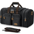 Gonex Duffle Bag for Travel, Expandable 60L Overnight Weekender Gym Bag | Water-Resistant Canvas, Wet-Dry Pocket, Luggage Sleeve, Carry-On Size, Detachable Strap, Dark Grey - color: Dark Grey, size: X-Large-60l