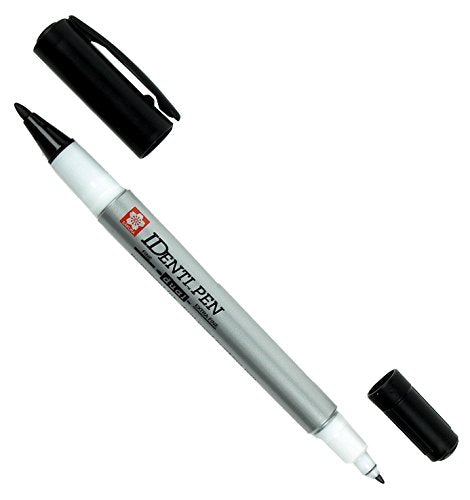 SAKURA 44181 Identi-Pen Blister Card Permanent Marker, Black