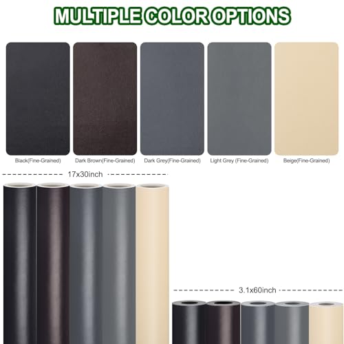 Leather Patches for Furniture,Self Adhesive Leather Repair Patch,Leather Patch Tape kit for Couch,Car Seat,Motorcycle seat,Loveseat (Beige, 17"x 30"(Fine-Grained)) - color: Beige, size: 17"x 30"(Fine-Grained)