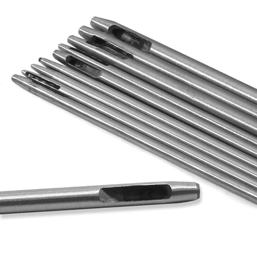 Murtenze Leather Hole Punch, 0.5mm-3.5mm, 10 Pcs - size: 0.5-3.5mm