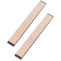Rectangular Stropping Honing Strop Sharpener Cowhide Leather Strop Sharpening Stone Cowhide Leather Sharp Edges Strop Polishing Woodcarving Tools for Knife Sharpening Polish - color: Brown