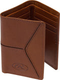 Rawlings | Men's Trifold Wallet Collection | Genuine Leather | Multiple Styles & Colors - color: Brown | Home Run Collection