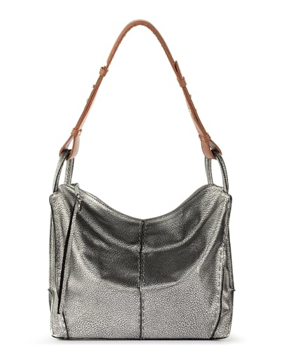 The Sak Los Feliz Hobo Purse - Premium Large Leather Women's Handbag for Everyday & Travel - Durable Purse With Zipper Pocket | Slouchy Relaxed Silhouette, Roomy Interior, Lightweight All-Day Carry, Fits Phone, Wallet & Tablet, Everyday & Travel Ready - c