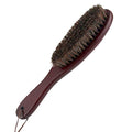 Clothes Brush Garment Brush Lint Remover Brush with Genuine Soft Horsehair and Wooden Handle for Coat Men Suits Shoes Jacket Furniture Car Mat and Pet Hair (1-Pack(Walnut Wood))