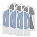 Zilink Garment Bags Suit Bag for Closet Storage 43 in, 6 Pack - size: 43"-6pcs