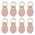 PATIKIL Purse Strap Mount Hook, Sew on Leather Buckle Bag Side D Ring Clips Replacement Clasp - color: Pink