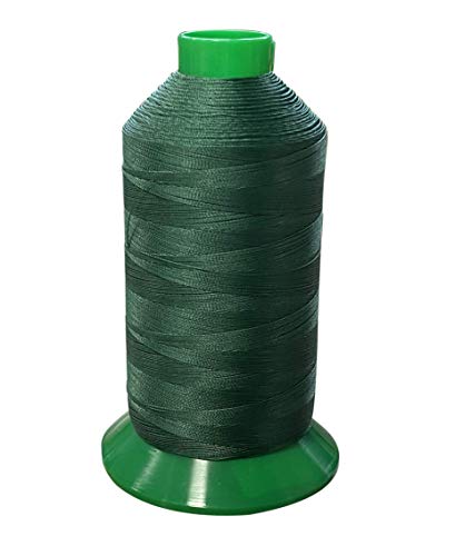 Serabond Bonded Polyester Thread 92 UV Resistant Heavy Duty Sewing Thread 8 oz Spool - Can Be Used On Home Sewing Machines (Seagrass Green) - color: Seagrass Green