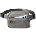 Leresas 2L Fanny Pack for Women Belt Bag Waist Purse Waist Bag Vegan Leather Fanny Pack Travel Waist Pouch Dark Grey - color: Dark Grey
