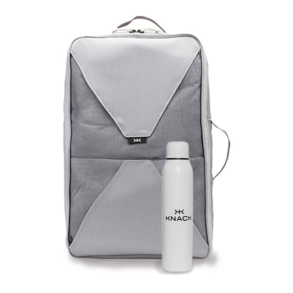 Knack Series 1 Travel Backpack Set with Packing Insert and Bottle, Black - color: Black, size: Medium Travel Set