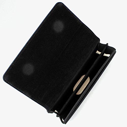 Dual Phone Holster Pouch Case for 2 Phones, Double Decker Belt Clip Case for iPhone (17 16 15 14 13 12 11) Pro Max/Plus, Samsung Galaxy (S25 S24 S23 S22 S21 S20) Ultra/Plus/Fe (Large)