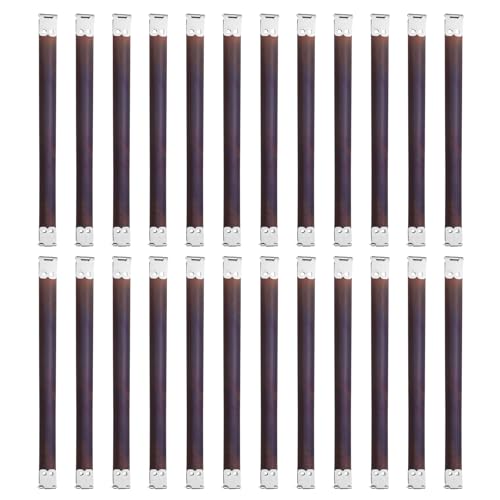 uxcell 24Pcs Metal Internal Flex Frame Coin Purse Handbag Hinges Clip - size: 7.1"