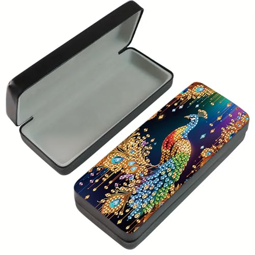 1pcs 5d Diamond Art Kits for Adults Small Diamond Painting Kit Gem Art Paint by Diamonds Dots Eyeglasses Case DIY for Beginner Women (#12) - color: #12
