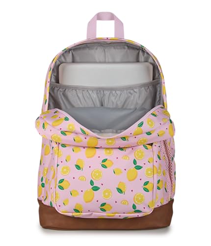 JanSport 34L Cool Backpack – 15-inch Laptop Sleeve, Lemonade Stand - color: Lemonade Stand Pink