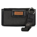 X Wrangler Western Wallet for Women Card Cases & Money Organizers Wristlet Wallet with Zipper Pocket - color: 1-Black