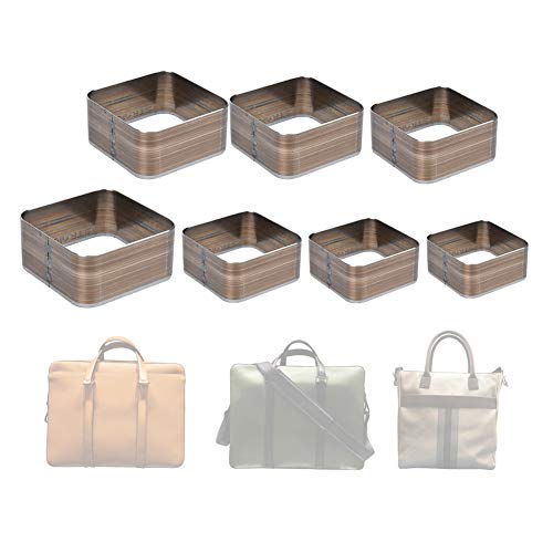 7Pcs Hollow Punch Cutter Set, Square Leather Punch Die Cutter Tools Cutting Molds for Handmade DIY Leather Craft 20 25 30 35 40 45 55mm - color: #1