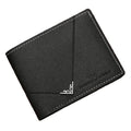 Slim Wallet for Men with Money Clip, Minimalist Wallet with Zipper, Bifold Mens Wallets with Credit Card Holder, PU Leather Men's Wallet with Coin Purse, Carteras Para Hombres (Black V) - color: Black V