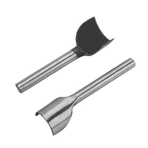 Zjchao Half-Round Punch Cutter, 7PCS DIY Leather Carft Belt End Half Circle Angle Corner Cutter Strap Wallet Tool 10-40mm Leather Punch Tool