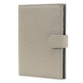 Karmiir RFID Passport Holder Travel Wallet for Women, Leather Passport Cover Wallet with Card Holders SIM Slots,Zippered Coins Pocket and Cash Slot Slim Compact Travel Wallet (Eephant Grey) - color: Elephant Grey