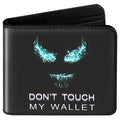Bistup Teen Boys Cool Wallet-Men Mens Men'S Funny Leather Credit Id Card Cash Holder Man Black Rfid Blocking Zipper Wallets With Coin Pocket Id Window Aesthetic Teen Boy Male Youth Guys - color: monster