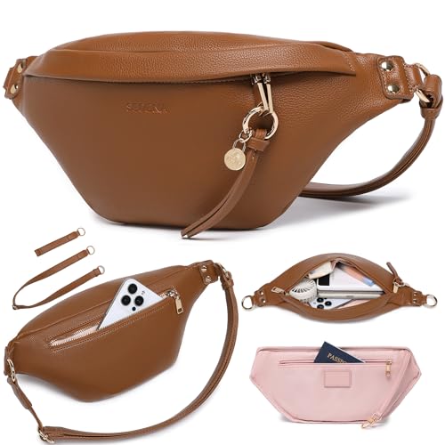 Anti Pickpocket Bag - RFID Crossbody Bag for Travel, Adjustable Strap Multiple Compartments Anti Theft Crossbody Bags for Women Vegan Travel Size Essentials Crossbody Bags for Women Large Size