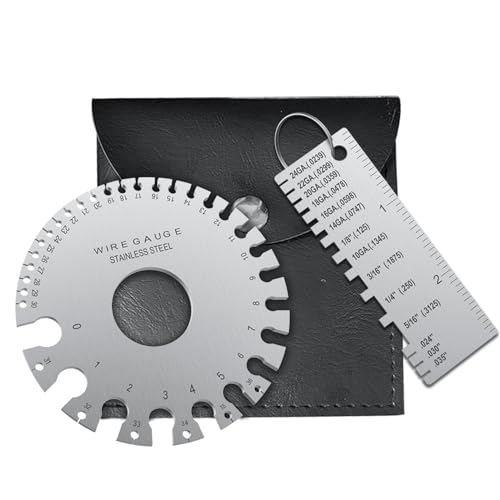 Professional Wire Gauge Measuring Tool-Set of 2 - size: Set of 2