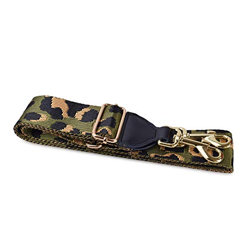CLOUDMUSIC Handbag Strap Replacement Shoulder Crossbody Strap Purse Strap for Women Girls - color: Camouflage Green