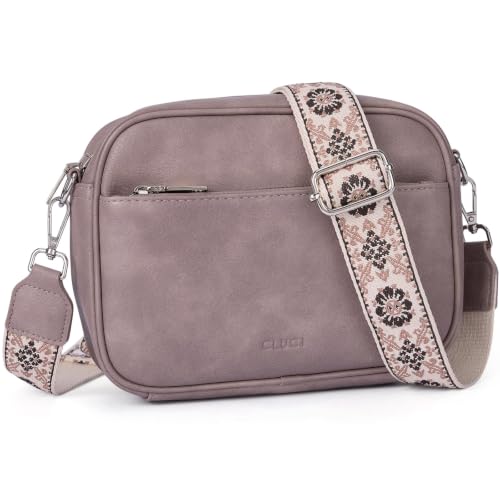 CLUCI Crossbody Bags for Women Crossbody Purses for Women Cross Body Bag Crossbody Purse with Adjustable Wide Strap | Womens Cross Body Bag Purse, Adjustable Wide Strap, Gifts for Women - color: 1-7darkpurple