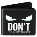 Teen Boys Cool Wallet-Men Mens Men'S Funny Leather Credit Id Card Cash Holder Man Black Rfid Blocking Zipper Wallets With Coin Pocket Id Window Aesthetic Teen Boy Male Youth Guys - color: dark eye