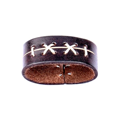 1.5"(38mm-40mm) Belt Loop Keeper Men's Leather Belt Loop Keeper | Belt Loop Keeper Replacement Belt Loop Belt Loop Leather Men's Leather Belt Loop Keeper - color: Coffee
