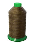 Serabond Bonded Polyester Thread 92 UV Resistant Heavy Duty Sewing Thread 8 oz Spool - Can Be Used On Home Sewing Machines (Saddle) - color: Saddle