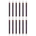 uxcell 12Pcs Metal Internal Flex Frame, 18cm/7.1" Coin Purse Frame Handbag Hinges Clip for Wallet Bag DIY Craft Sewing Purse Making, Silver - size: 7.1"