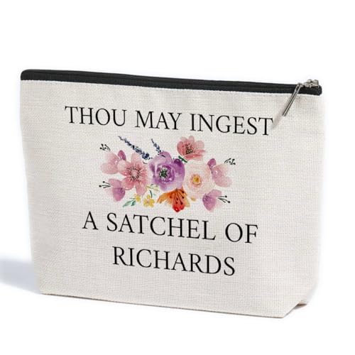 ZHAMEN Funy Sarcastic Makeup Bag Humorous Cosmetic Bags for Women | Travel Essentials Organizer Portable Pouch Purse, Roomy Travel Makeup Toiletries Accessories, Gag Gifts for Women Men - color: Multicolor 1441