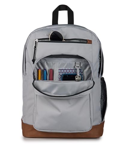 JanSport 34L Cool Backpack – 15-inch Laptop Sleeve, Grounded Grey - color: Grounded Grey