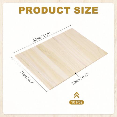 PATIKIL Wood Breaking Board Karate Martial Arts Boards Wooden Kick Board Training Accessory for Adult Taekwondo Punching Karate Practice Performing - size: 1.2mm