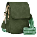 Fashion Small Crossbody Bags for Women Trendy Designer Cell Phone Purses - color: Darkgreen