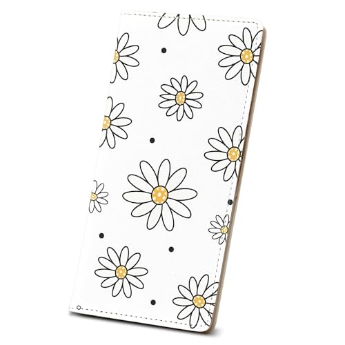 Anikathy Womens Wallet, Rfid Wallets for Women,Slim Thin Credit Card Holder Organizer Purse,PU Leather Cute Long Bifold Clutch Cash Wallet with Zipper Coin Pocket,Ladies Gift,Line Flower 1 - color: Line Flower 1