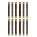 uxcell 12Pcs Metal Internal Flex Frame, 13cm/5.1" Coin Purse Frame Handbag Hinges Clip for Wallet Bag DIY Craft Sewing Purse Making, Bronze - size: 5.1"