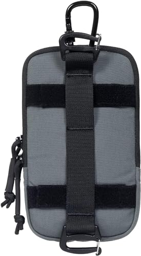 ONETIGRIS Backpack Strap Pouch, MOLLE Phone Holster for Backpack & Belt - color: Grey